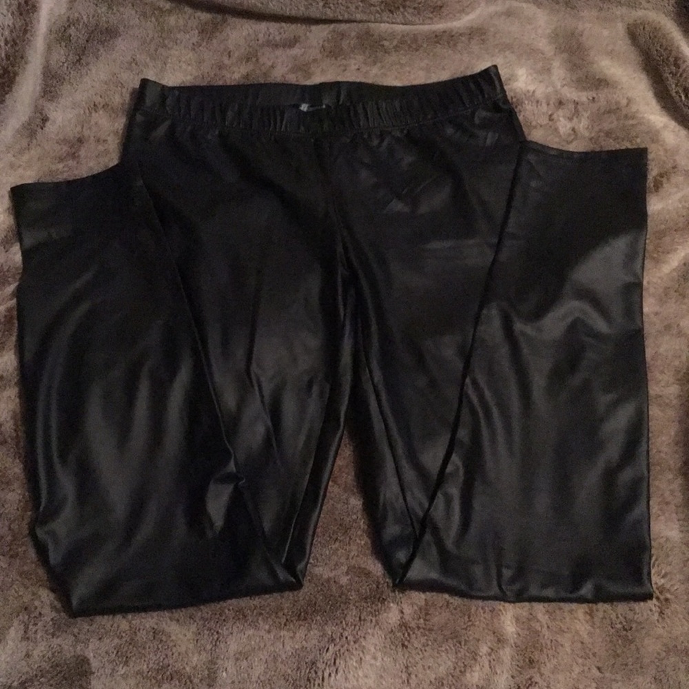 Midnight Hour Faux Leather Leggings
